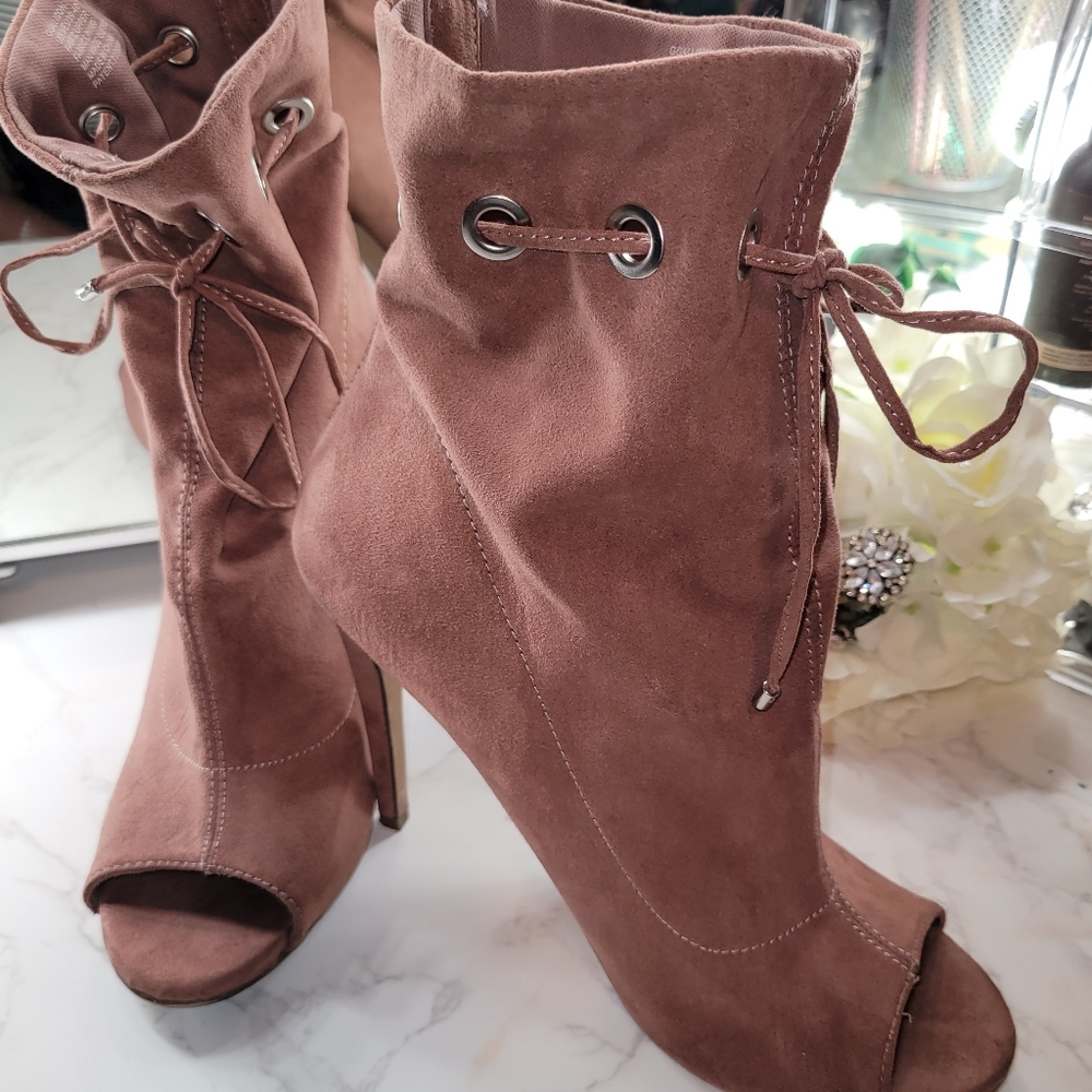 G By Guess Pink Booties